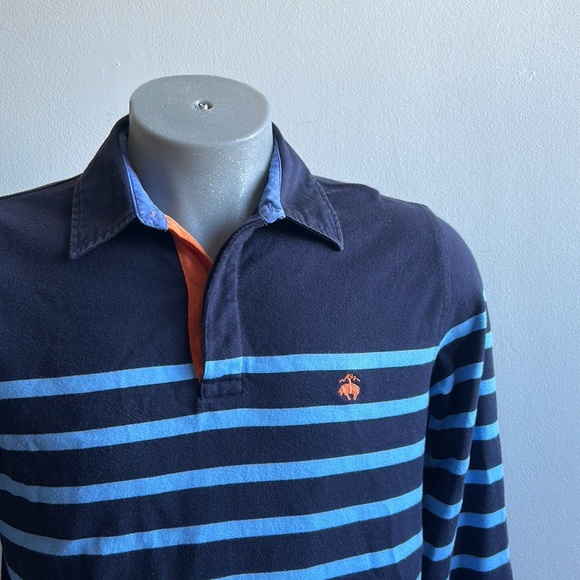 Brooks Brothers Long Sleeve Polo Shirt Size Medium - Picture 8 of 8